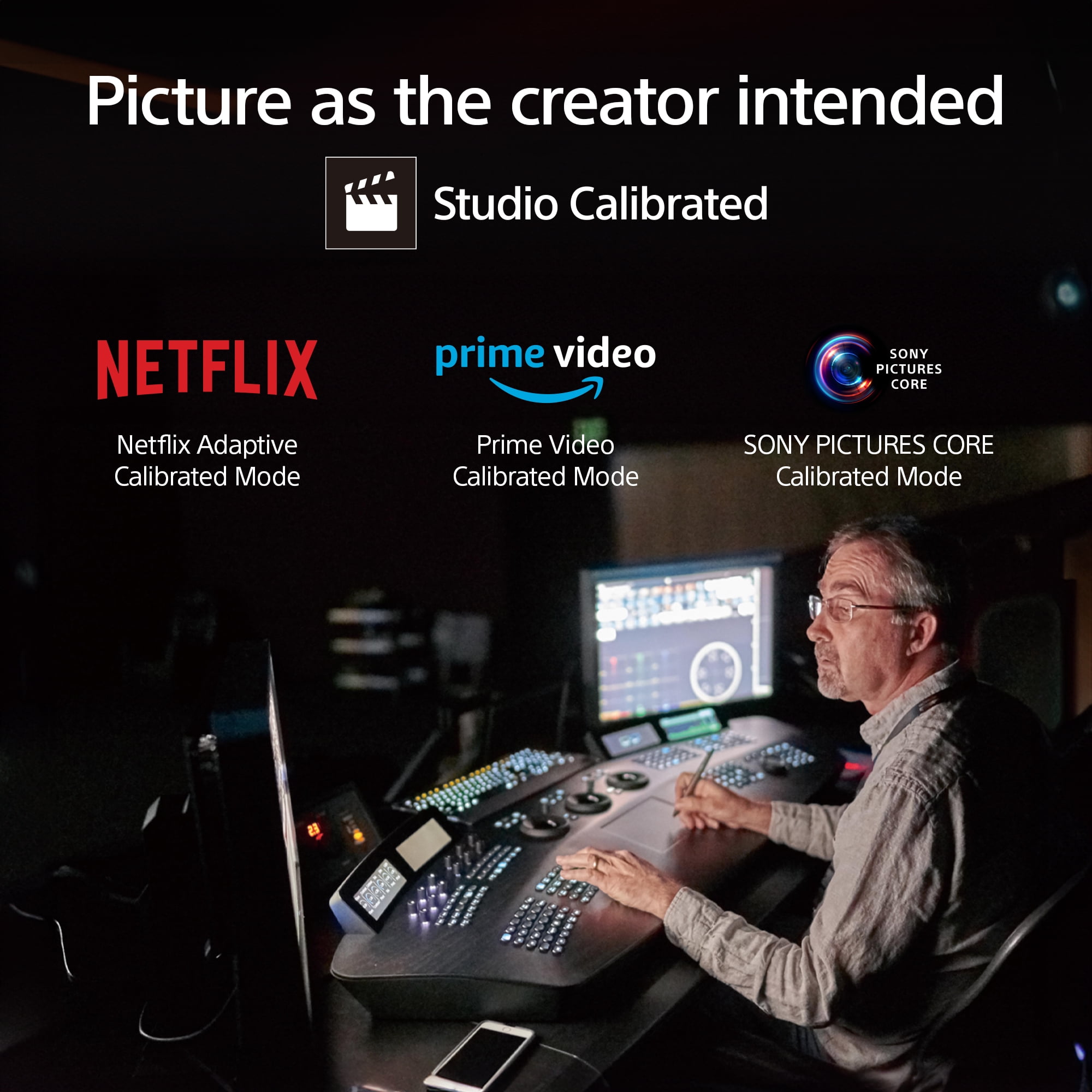 Sony 55” class BRAVIA XR8B OLED 4K HDR Smart Google TV K-55XR8B, 2025 Model - Image 4