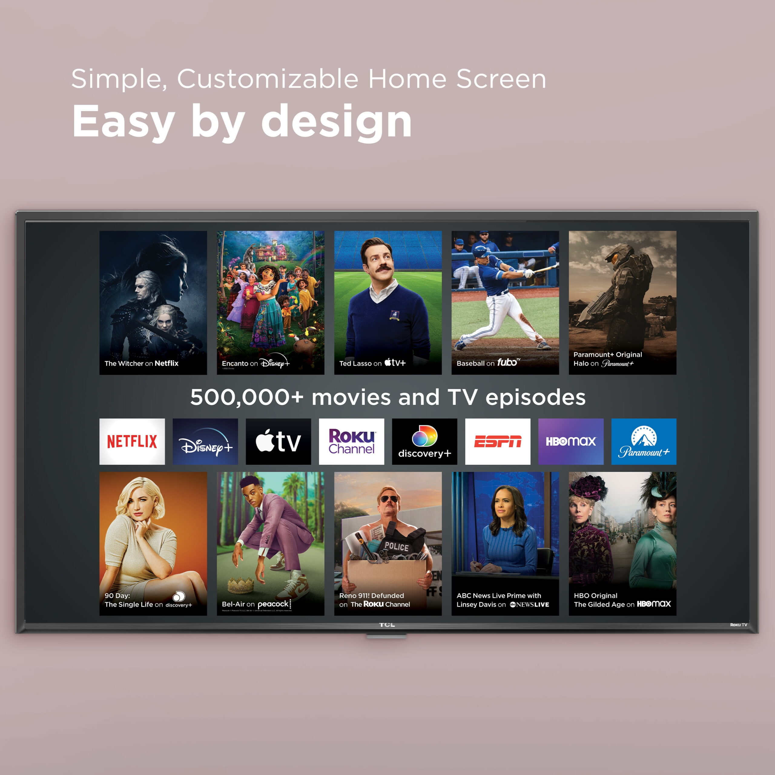 TCL 32” Class S3 (32S357) Full HD 1080p LED Smart TV with Roku TV - Image 5