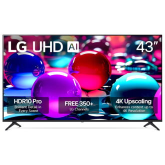 LG 43" 43UA7500ZUA 4K UHD UA75 AI Smart TV (2025), NEW