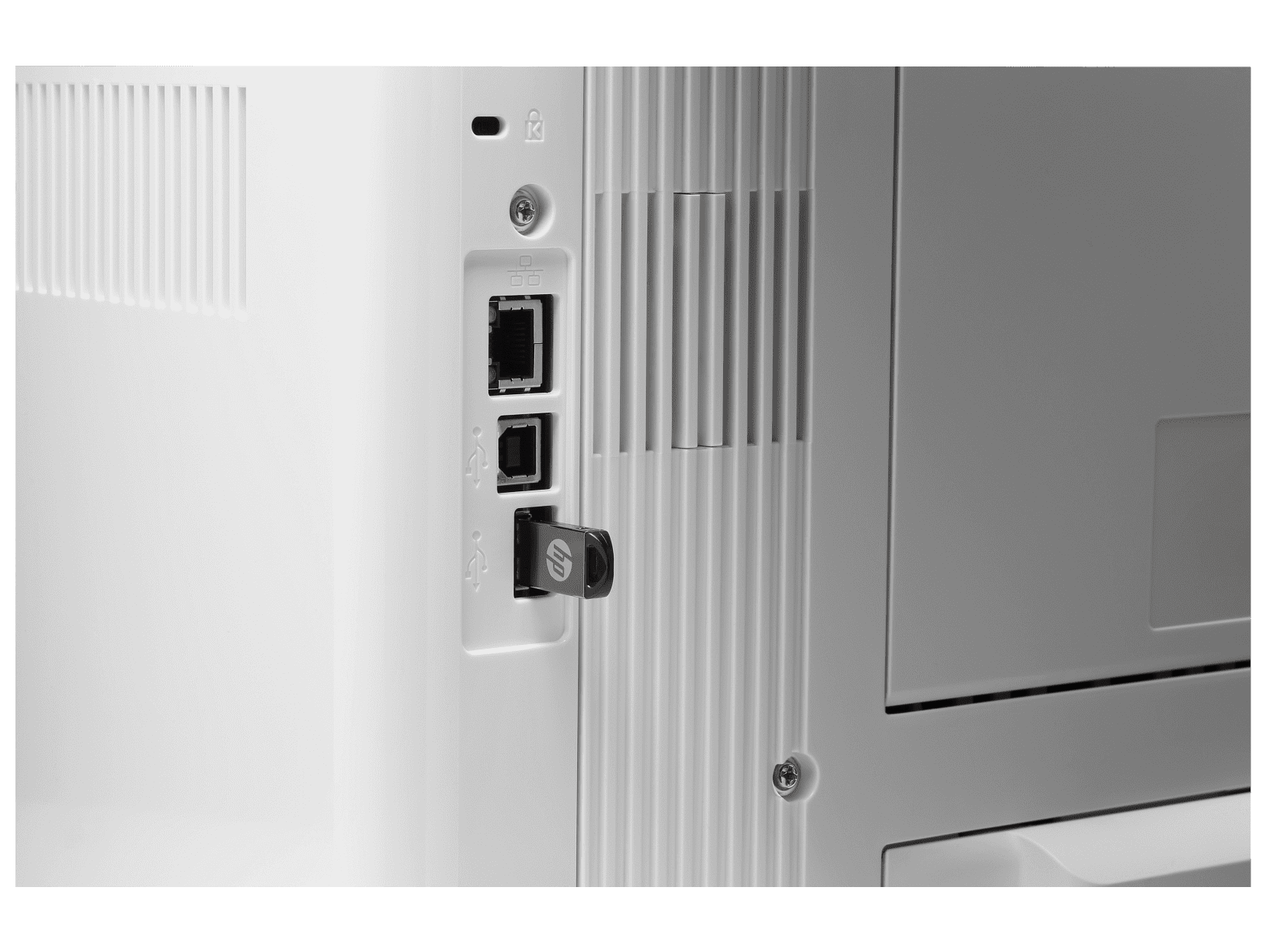 HP LaserJet Pro M501dn Laser Printer, Black And White Mobile Print Up to 100,000 - Image 4