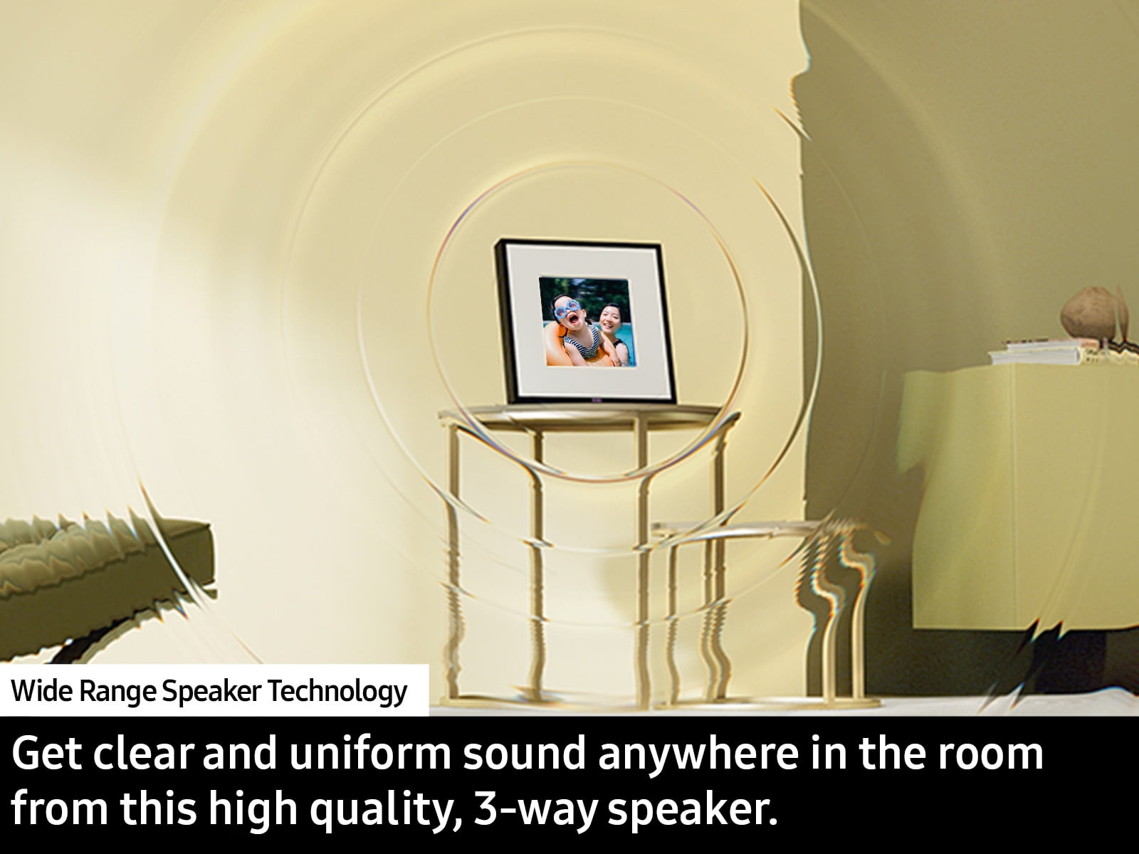 SAMSUNG Music Frame Dolby ATMOS Smart Speaker - HW-LS60D/ZA - Image 4