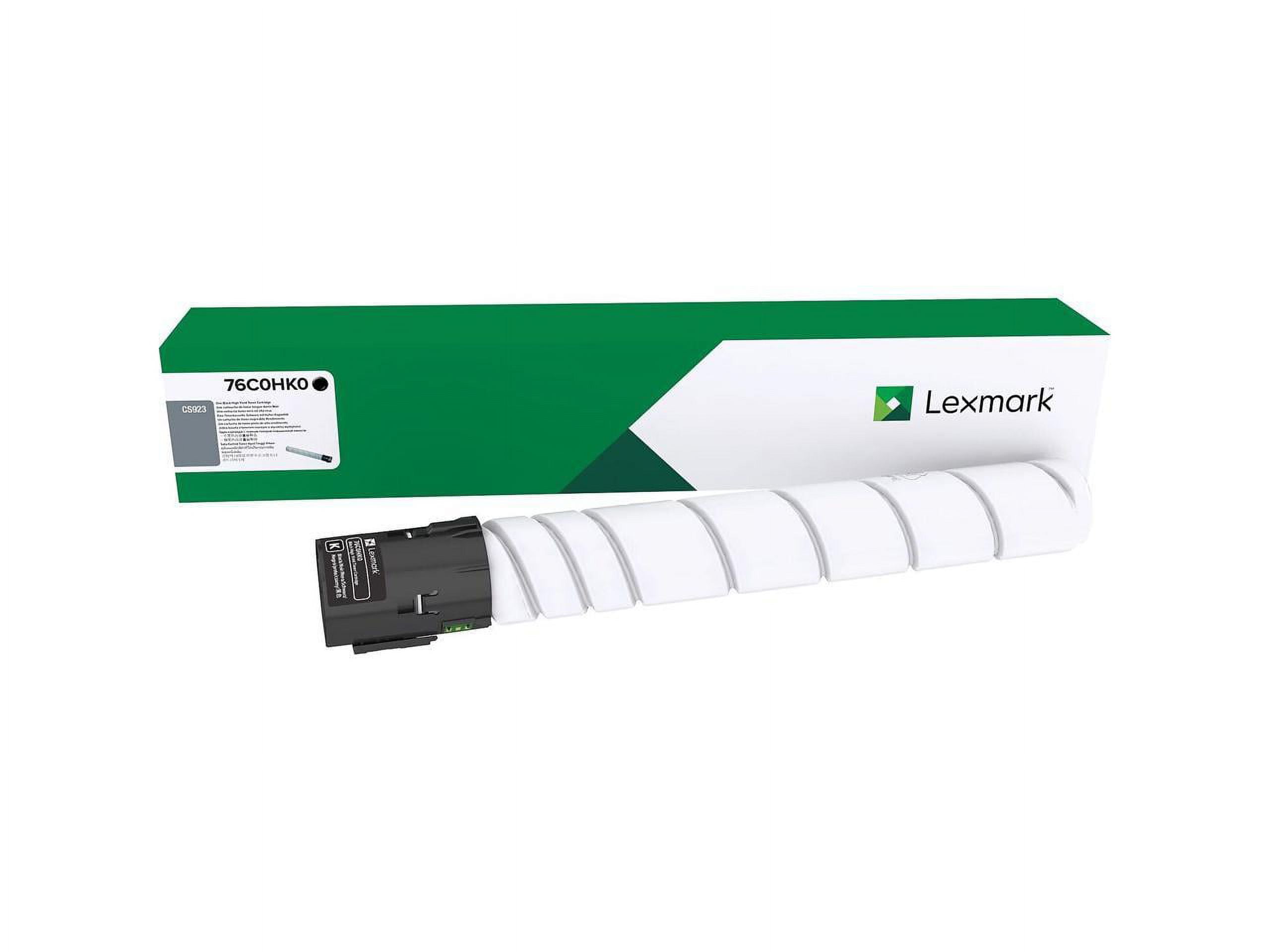 Lexmark Original High Yield Laser Toner Cartridge - Black - 1 Each - Laser - High Yield - 1 Each - Image 5