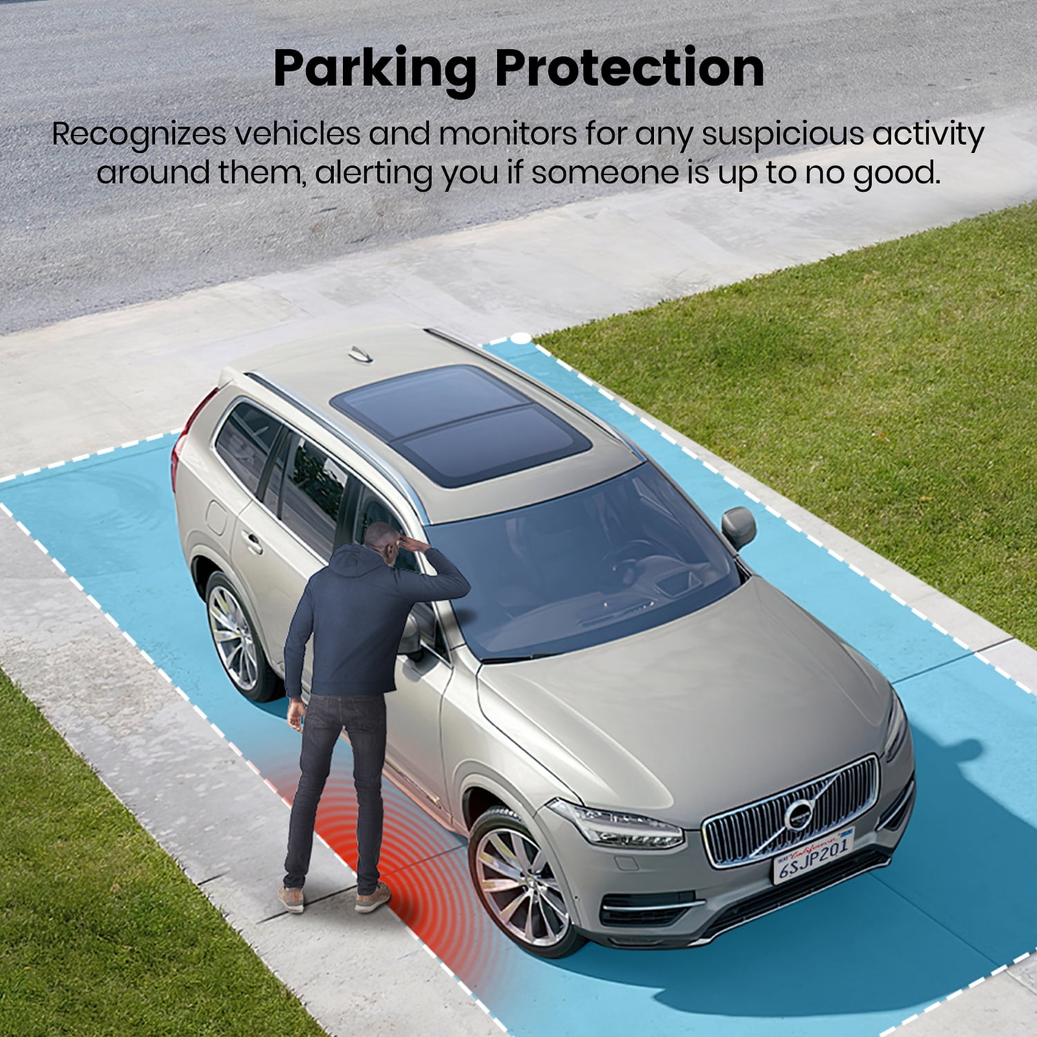 aosu 4K UHD 8.0-MP Wi-Fi Outdoor AI-Smart SolarCam P1 Max Security Camera, C8S2CA11 - Image 6