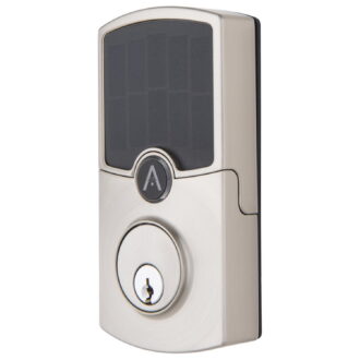Array By Hampton 5007536 Door Latches & Bolts Cooper Satin Nickel Zinc Electronic Deadbolt