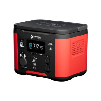 ARROWHEAD OUTDOOR 296W Portable Power Station, Lithium, Solar Generator, 120V/300W Pure Sine Wave AC Outlet, USB-C PD 60W, Case, Outdoor, Home Emergency, Power Outage, RV, Camping, CPAP