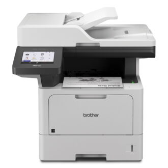 Brother MFC-L5915DW Business Monochrome Laser All-in-One Printer with Low-cost Printing, Wireless Networking and Duplex Print, Scan, and Copy