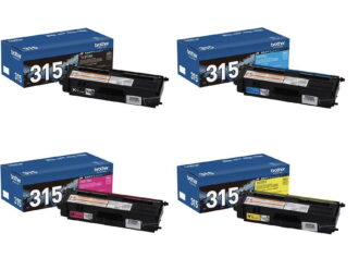 Brother TN315 4-Color High Yield Toner Cartridge Set