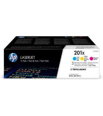 HP 201X 3-pack High Yield Cyan/Magenta/Yellow Original LaserJet Toner