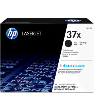 HP 37X High Yield Black Original LaserJet Toner Cartridge, ~25,000 pages, CF237X
