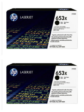 HP 653X (CF320X) Black High Yield Original LaserJet Toner Cartridge