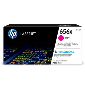 HP 656X High Yield Magenta Original LaserJet Toner Cartridge, ~22,000 pages,