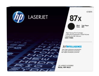 HP 87X High Yield Black Original LaserJet Toner Cartridge, ~18,000  pages,