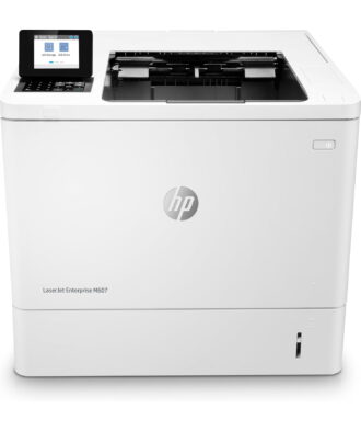 HP LaserJet Enterprise M607n Laser Printer, Black And White Mobile Print Up to