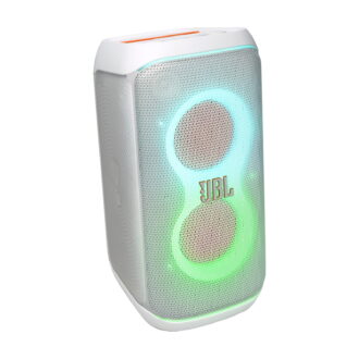 JBL PartyBox Club 120 - Portable party speaker with adaptive futuristic lightshow - White