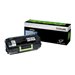 Lexmark 521HL - High Yield - black - original - toner cartridge - LCCP LRP