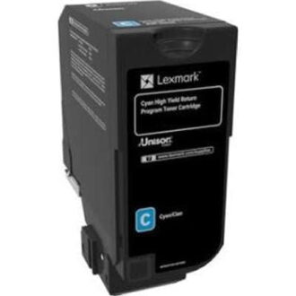 Lexmark CX725 Cyan High Yield Return Program Toner Cartridge