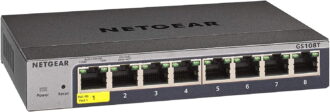 Netgear® 8-Port Gigabit Smart Managed Pro Switch, GS108T-300NAS