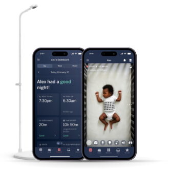 Nanit Pro Smart Baby Monitor with HD Camera & Floor Stand, New Version