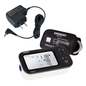 Omron 7 Series Upper Arm Blood Pressure Monitor and AC Adapter Kit