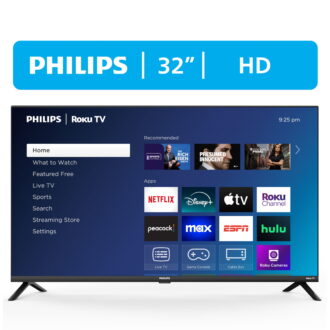 Philips 32" Class HD (720P) Smart Roku Borderless LED TV (32PFL6452/F7) (New)
