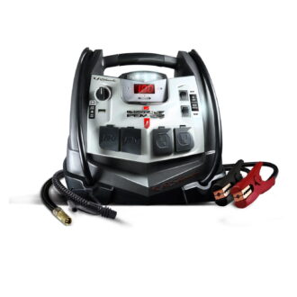 Schumacher Electric 1200A Car Battery Jump Starter/Power Station, 150-PSI Air Compressor, USB Charging, 12V Sport, Auto, and Marine Batteries, SJ1332