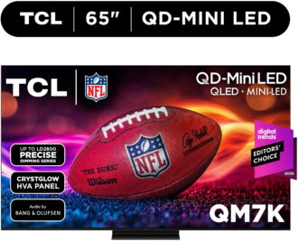 TCL 65" Class QM7K Series QD-Mini LED QLED 4K UHD Smart Google TV (NEW, 2025) - 144Hz, Local Dimming, Audio by Bang & Olufsen - 65QM7K