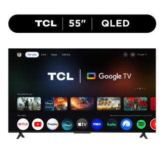 TCL 55" Q Series QLED 4K UHD HDR Smart Google TV (NEW 2025) - Dolby Vision, Dolby Atmos, Motion Rate 120, HDR 10+, Auto Game Mode - 55Q51K