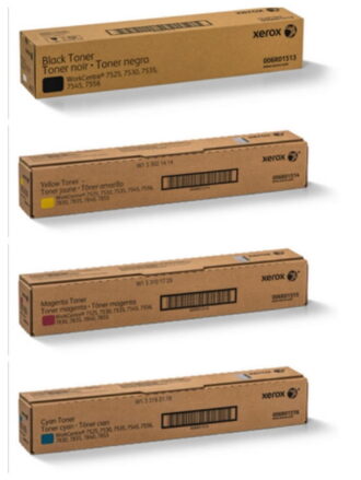 Xerox 006R01513, 006R01514, 006R01515, 006R01516 Toner Cartridge (Black,Cyan,Magenta,Yellow,4-Pack