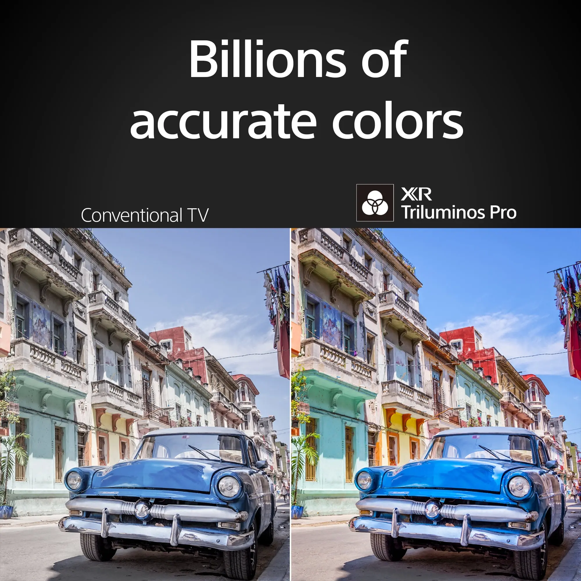 Sony 55” class BRAVIA 5 Mini LED 4K HDR Smart Google TV K-55XR50, 2025 Model - Image 4