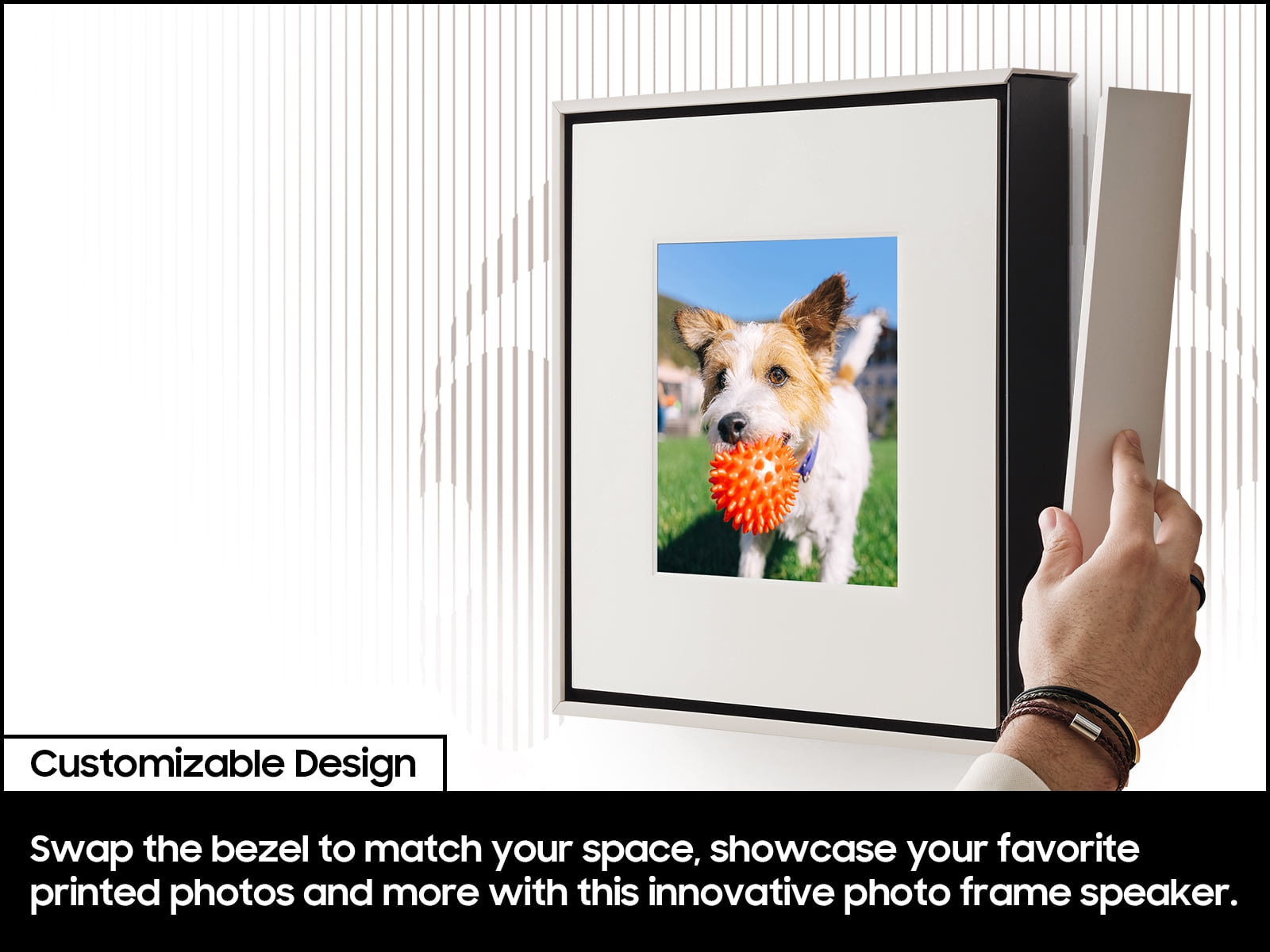 SAMSUNG Music Frame Dolby ATMOS Smart Speaker - HW-LS60D/ZA - Image 6