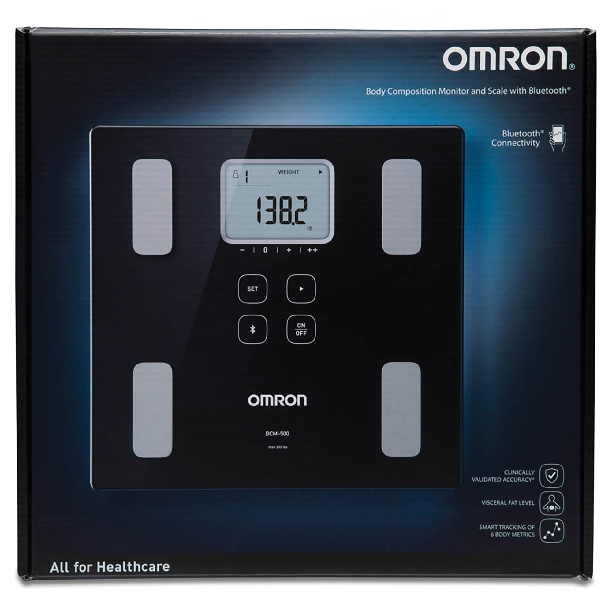 Omron BP6350 7 Series Wireless Wrist Blood Pressure Monitor & BCM-500 Body Composition Monitor and Scale with Bluetooth Connectivity - Image 6