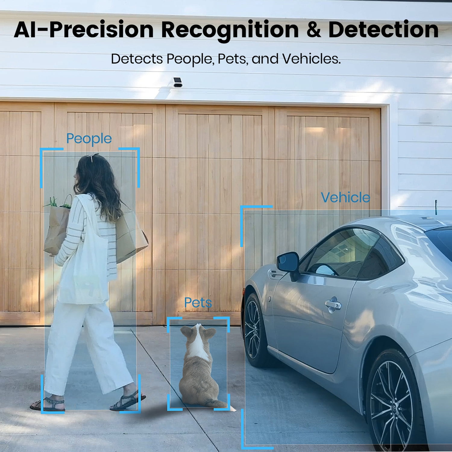 aosu 4K UHD 8.0-MP Wi-Fi Outdoor AI-Smart SolarCam P1 Max Security Camera, C8S2CA11 - Image 3