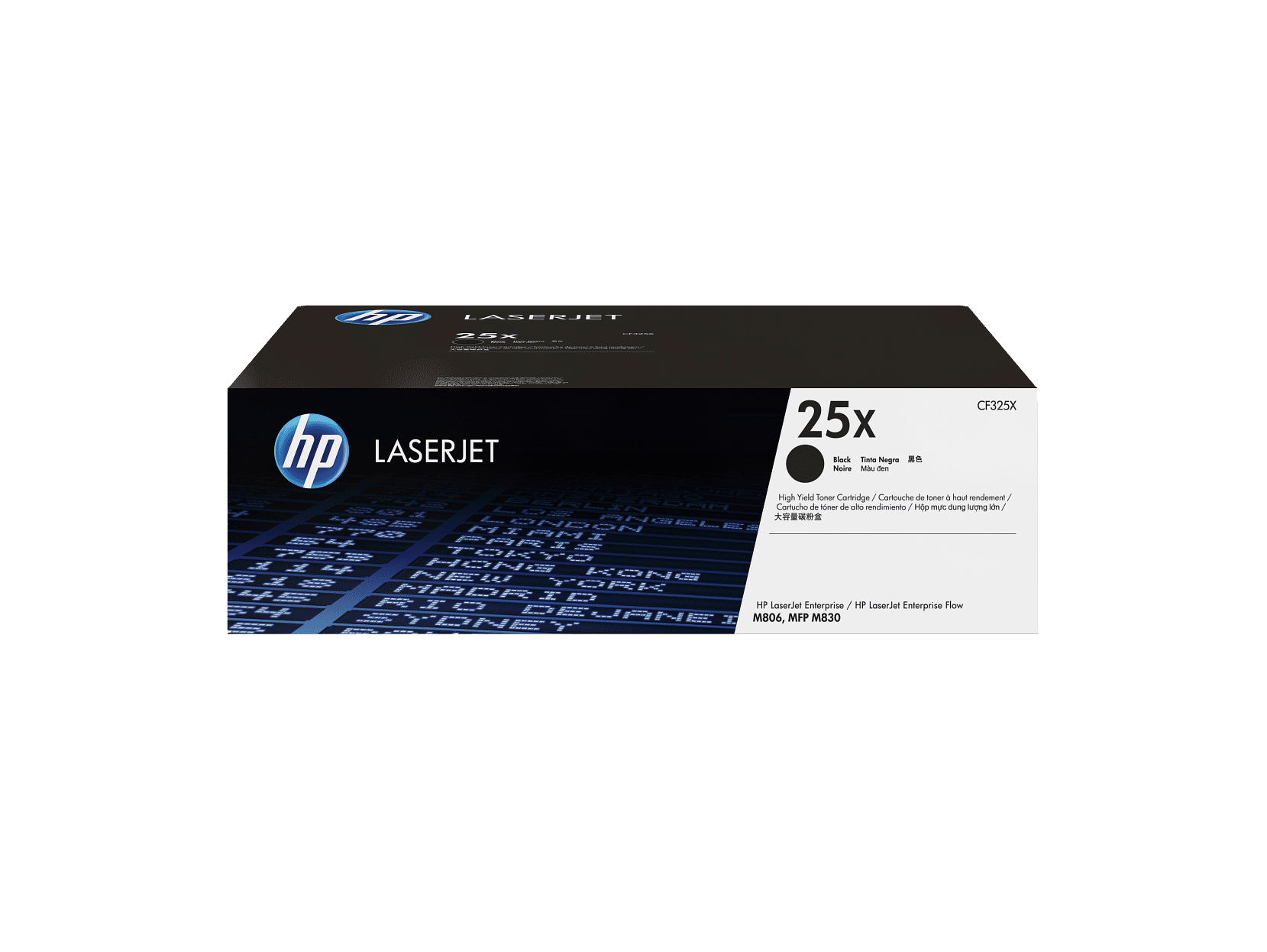 HP 25X High Yield Black Original LaserJet Toner Cartridge, ~34,500 pages, CF325X - Image 2