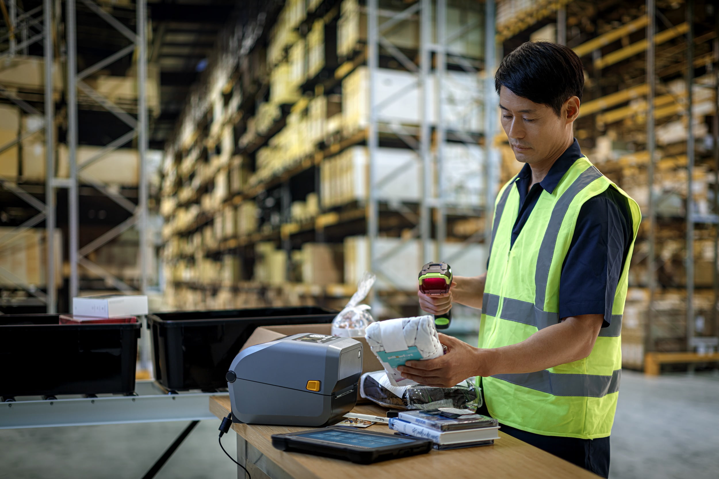 Zebra Thermal Transfer Resin Ribbon, 6.85" x 1476' with 1" Core, 6 Ribbons - Image 2