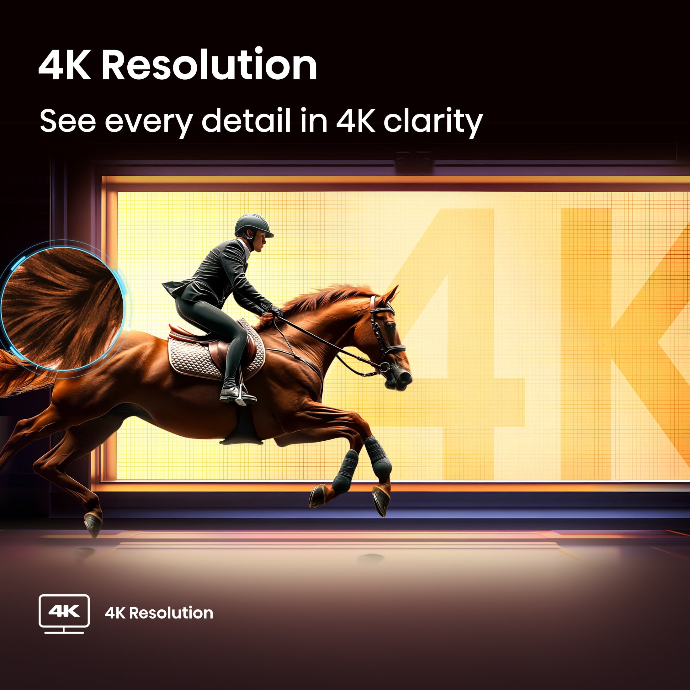 Hisense 65" Class 4K UHD LCD Roku Smart TV HDR R6 Series 65R6E4 - Image 4