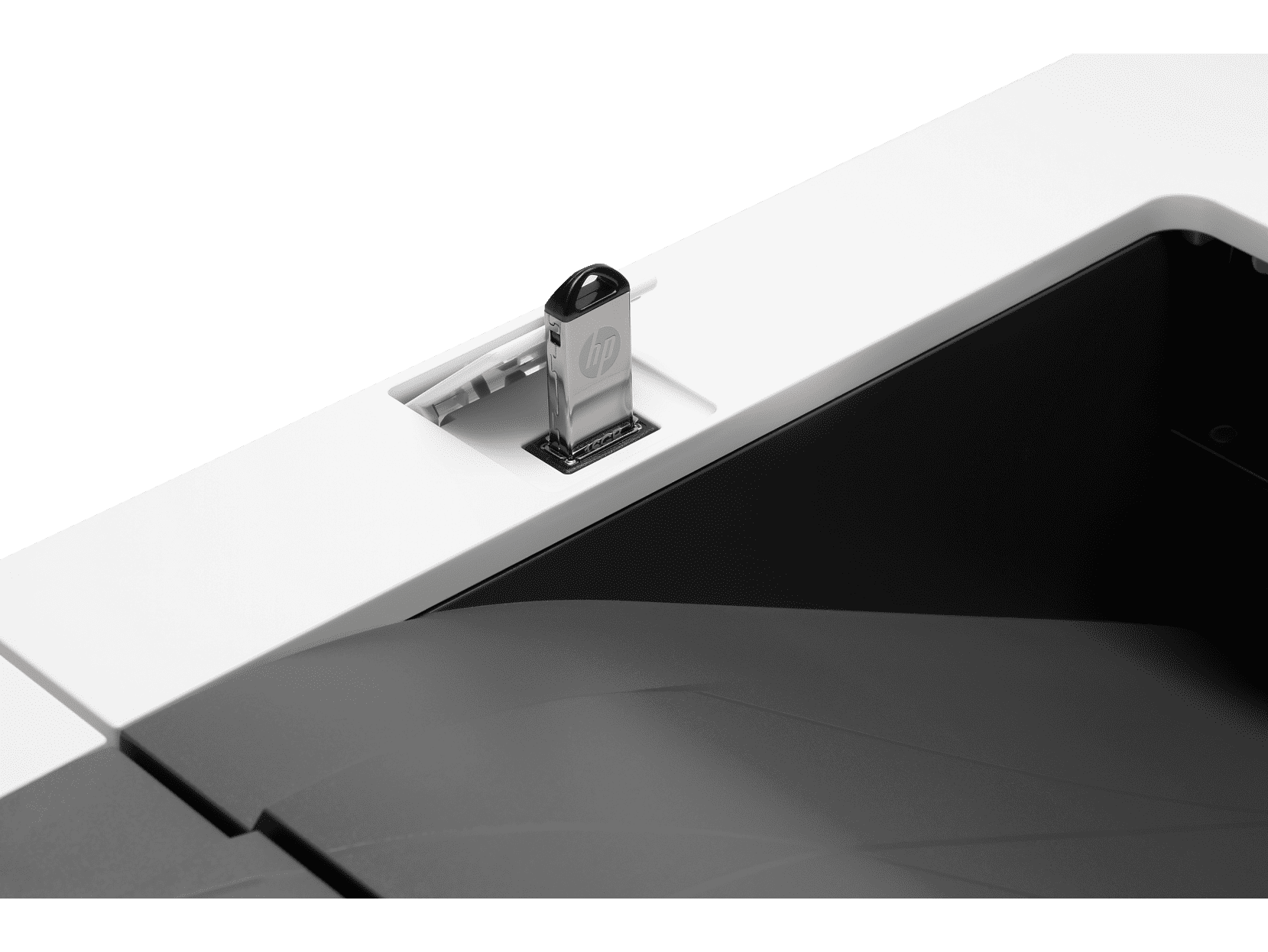 HP LaserJet Enterprise M507n Laser Printer, Black And White Mobile Print Up to - Image 4