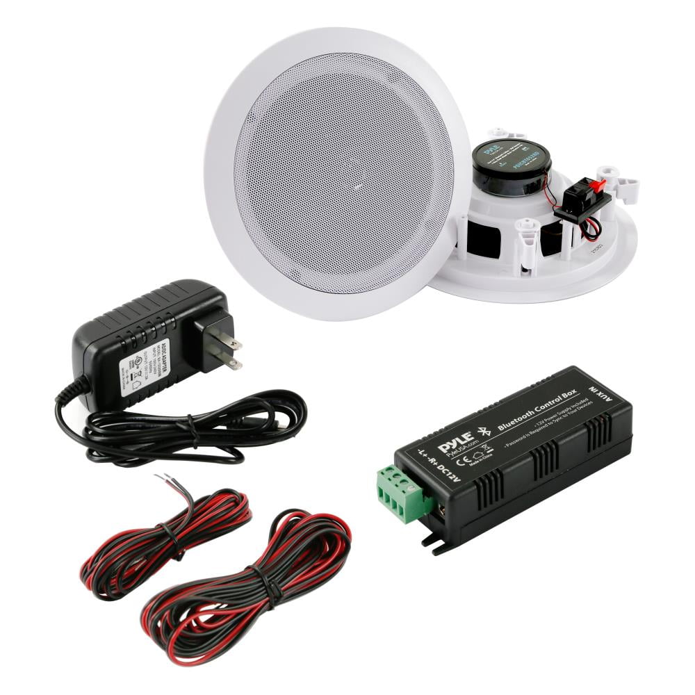 Pyle Audio 6.5" 2 Way 200W Bluetooth Ceiling Wall Speakers, Pair | PDICBT652RD - Image 3