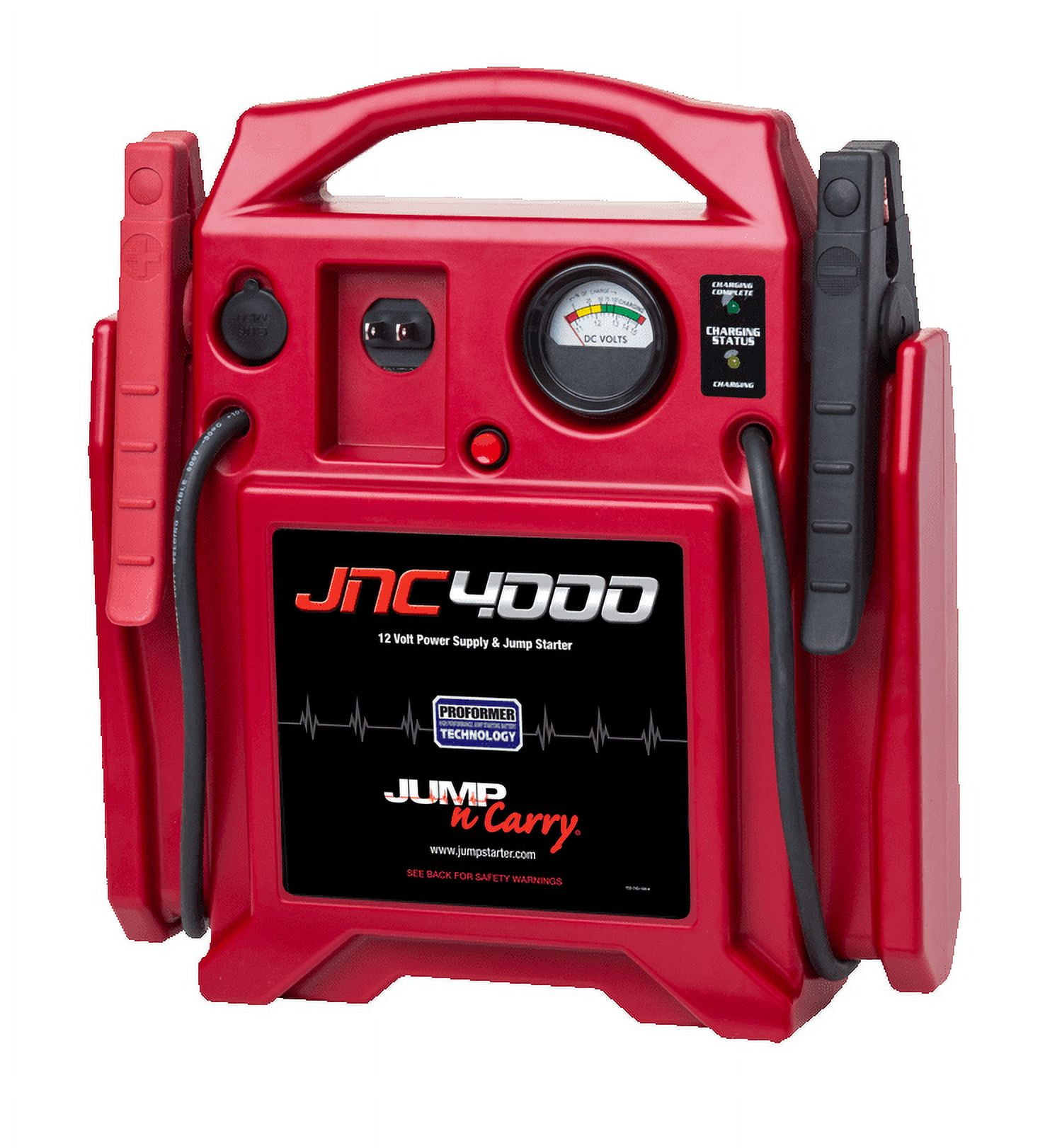 Clore Automotive Jump-N-Carry JNC4000 1100 Peak Amp 12 Volt Jump Starter - Image 3