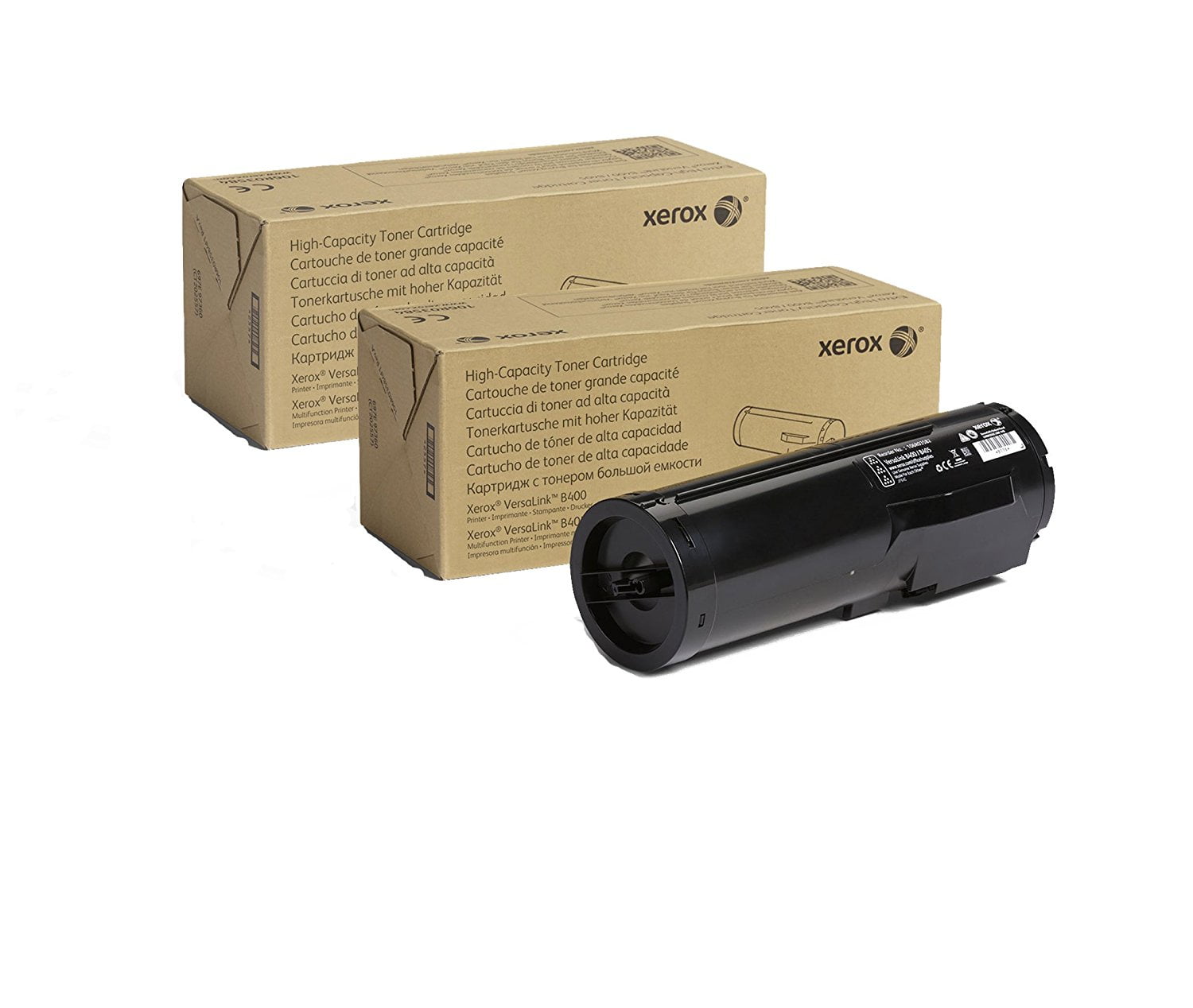 Xerox 106R03582 Genuine Xerox Black High Capacity Toner Cartridge 2 Pack - Image 2