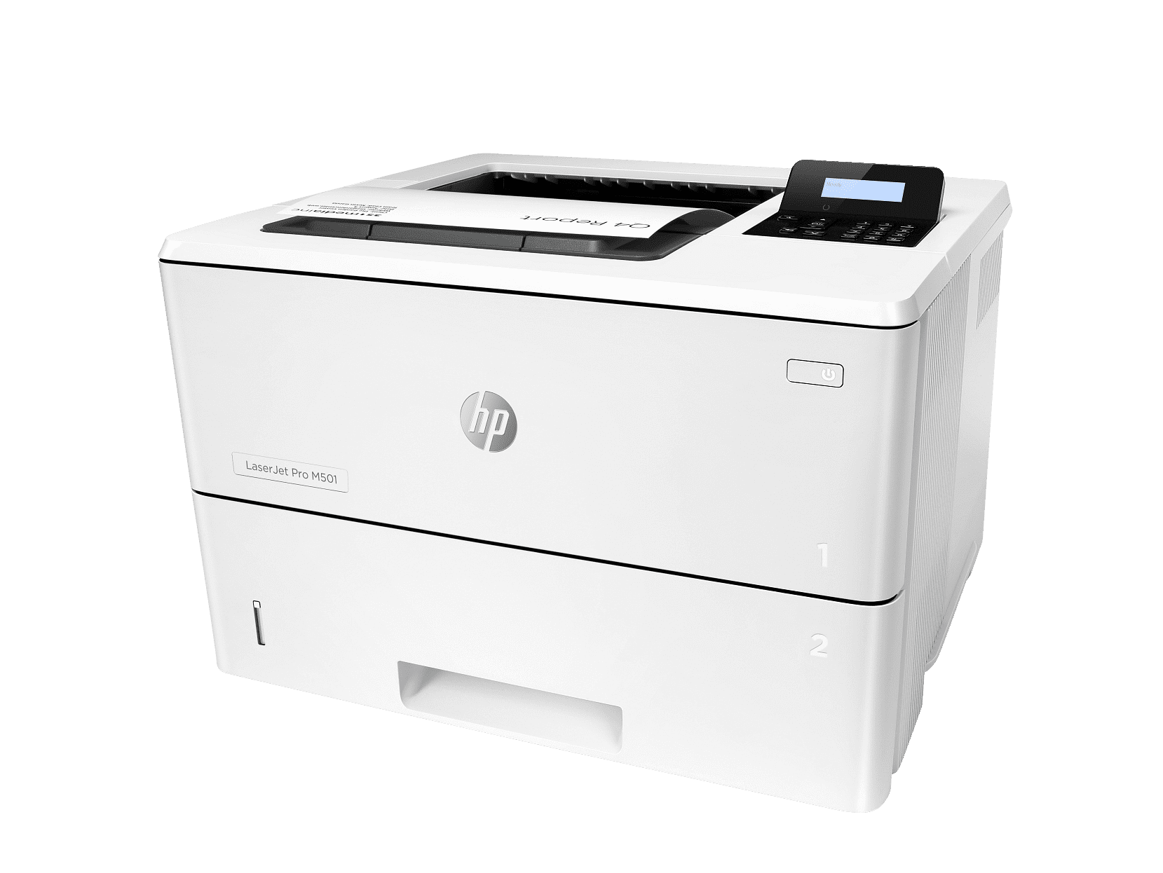 HP LaserJet Pro M501dn Laser Printer, Black And White Mobile Print Up to 100,000 - Image 5